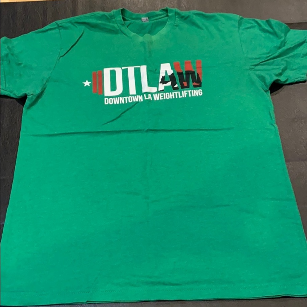 DTLA Weightlifting shirt sz L